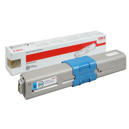 OKI Toner, cyan, singelförpackning, 44469706 - Lyreco - Toner och bläck - Tonerkassetter - Toner OKI