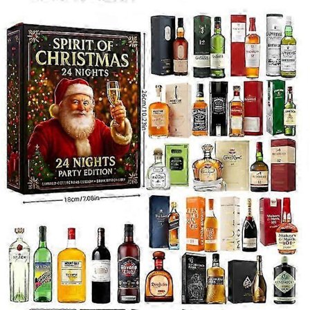 Julkalender 2025 Full-Style Akryldekoration