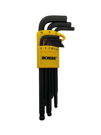 Ironside 899558 Vinkelnøkkelsett 9 stykk, Håndverktøy