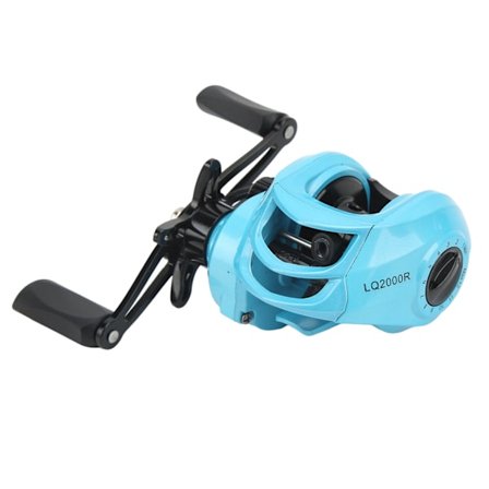LQ2000R Baitcasting Hjul 7.2:1 Gear Ratio Rustfrit Stål Forseglet Leje Saltvand Ferskvandsfiskeri