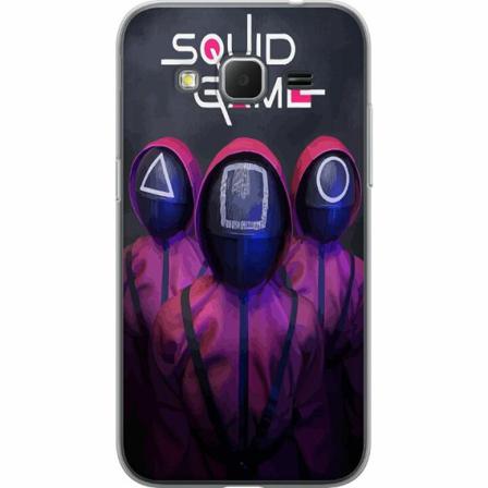 Samsung Galaxy Core Prime Genomskinligt Skal Squid Game