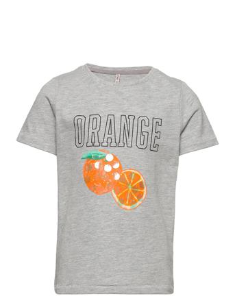 Kogkita S/S Fruit Top Box Jrs T-shirt Grå Kids Only