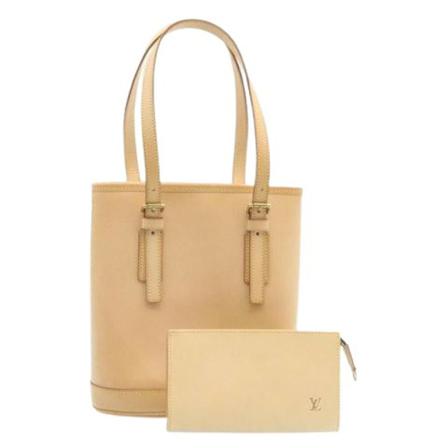 Louis Vuitton Vintage, Pre-owned Bucket PM Bag Beige, Dames, Maat:ONE Size
