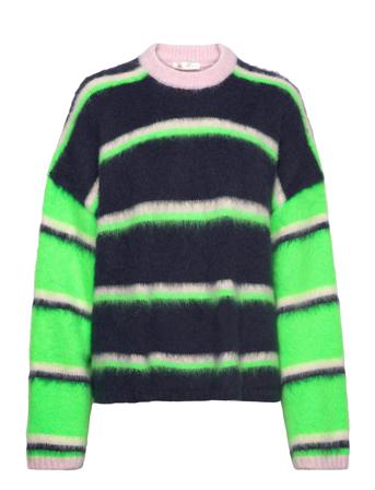 Lucs, 1655 Brushed Knit Villapaita Monivärinen/Kuvioitu STINE GOYA