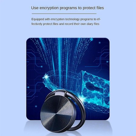 Mini digitaalinen ääninauhuri avaimenperä Älykäs ääni Äänitallennuskynä Älykäs kohinanvaimennus Mp3-soitin-16g (FMY)