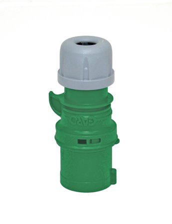 Garo P 332-10 Q Støpsel IP44, 4-polet 32 A, Quick Grønn, 10 h, Stikkontakter & kabler