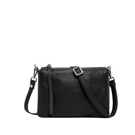 Gianni Chiarini, Leather BAG Czarny, Kobieta, Rozmiar: ONE Size