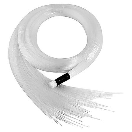 100 stk. Glød Fiberoptisk Lys Kabel LED Fiber Optisk Lysdekoration til Bil Loft