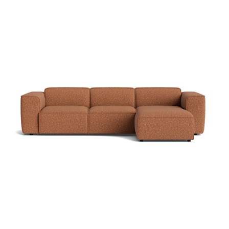 Aura chaiselong sofa, vendbar - Puente Terracotta - 303x165x73 - Sofa, chaiselong
