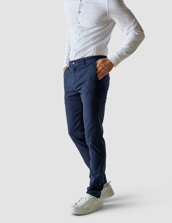 Shaping New Tomorrow - Classic Pants - Marine Blue - Slim Fit - Male - Size 28/32