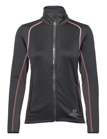 Lds Grand 37.5 Fleecejacket Sweat-shirts & Hoodies Fleeces & Midlayers Svart Abacus