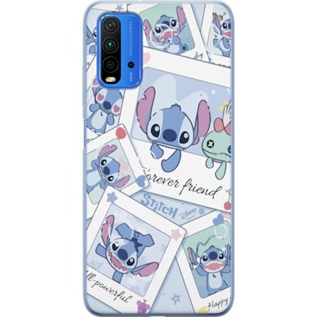 Kompatibelt Mobildeksel til Xiaomi Redmi Note 9 4G Drømmende skyer i rosa, lilla og blåtoner med gnistrende stjerner og en myk eventyrfølelse