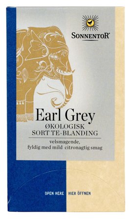 Sonnentor Earl Grey te Ø 18 breve, Helse & Madvarer, Te, Earl Grey Te