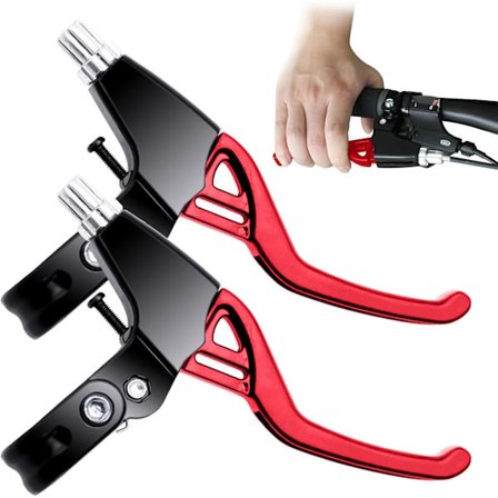 1 Par Sykkelbremsehendler, Håndbremser Universal Sykkelbremse Nivåhåndtak Styre Aluminium Legering Bremsespak Bremsespak for MTB Terrengsykkel