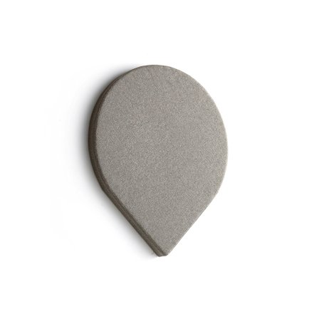 Akustikpaneel POLY, 600x600x56 mm, Wandmontage, braun