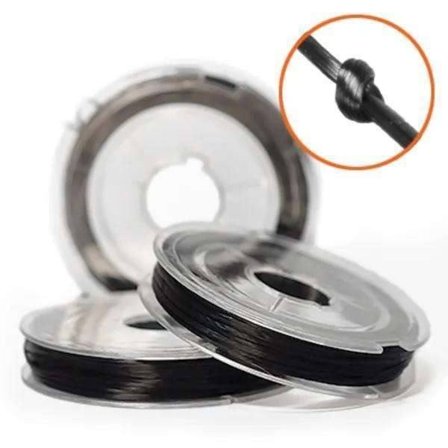 Elastisk fibertråd för smyckestillverkning 0,8mm