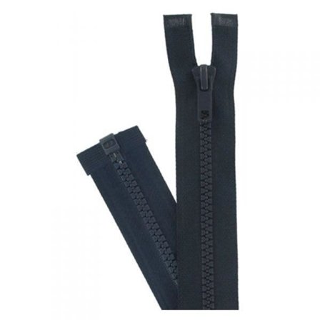 Separabel dragkedja - Prym - 25 cm - Formgjuten plast - Bredd 6 mm - Mörkblå