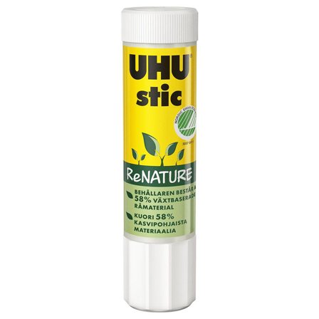 UHU Limstift ReNATURE 8,2g - Lyreco - Kontorsmaterial - Tejp lim och häftmassa - Limstift
