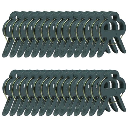 Planteklemmer Justerbar Have Genanvendelige Klatrestøtter til Fiksering af Stængler af Blomster Vinstokke Grøntsager Tomater Fastgørelse, 20stk