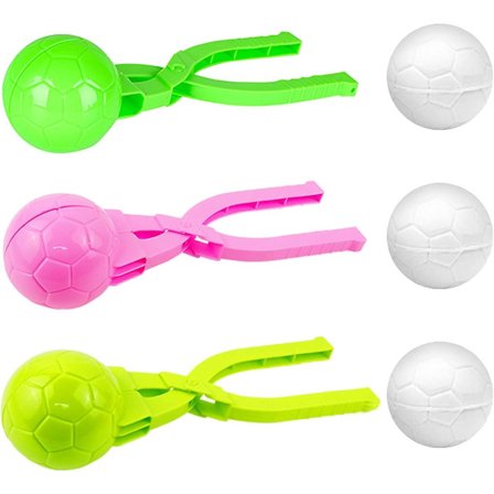 ING Snøballform, Snøballmaskin, Snøballtang, Snøballtang, Sandball Snøballklype, Vinter Snøballform Leke, Snøleker for barn
