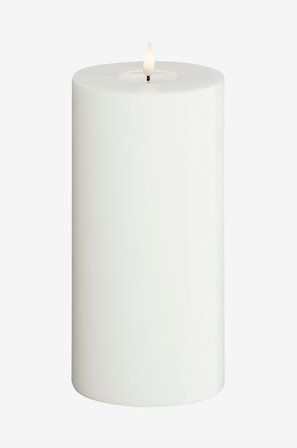 DeluxeHomeart - LED-søjlelys 10x20 cm - Hvid - Lys - Fra Homeroom