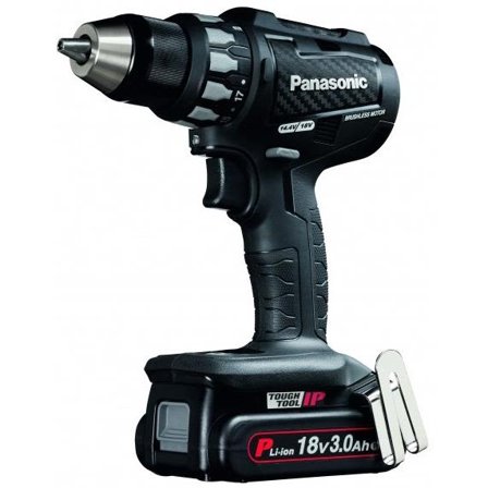 Panasonic EY74A2PN2G32 Borskrutrekker med 2 stk 3,0 Ah batterier og lader, Maskiner