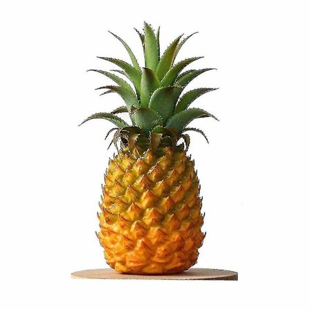 Høy simulering kunstig dummy frukt falsk ananas for visning