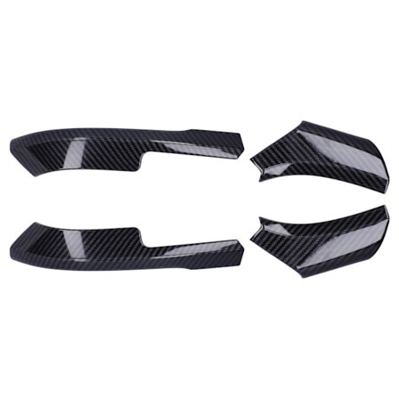 Deksel for bakspeil i karbonfiber, klistremerke, trim for Toyota RAV4 2019 2021