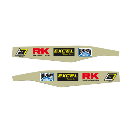 Adesivi Forcellone Blackbird STK - Husqvarna FC 450 2014-2015