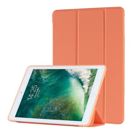 Fodral för iPad 10 2022/ 11 A16 Orange Sidoklistermärke Honeycomb Trifold Sleep Soft