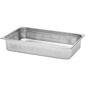 Kantin Agnelli GN 65mm perforerad rostfri