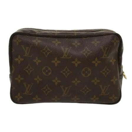 Louis Vuitton Vintage, Pre-owned Brown Canvas Louis Vuitton Trousse Toilette Bruin, Dames, Maat:ONE Size