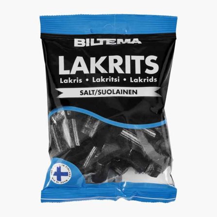 Biltema - Myk lakris salt 150 g