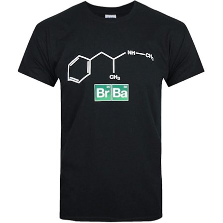 Officiell Breaking Bad Symbols Logo T-shirt (s) herr