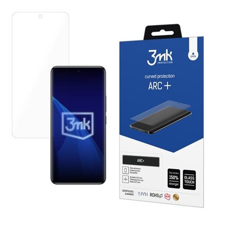 3mk ARC+ beskyttelsesfolie for Xiaomi Redmi Note 15 Pro 4G