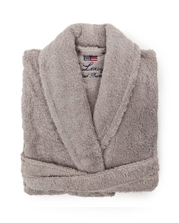 Lexington Icons unisex original bathrobe gray