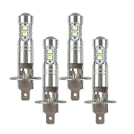 4 st H1 200W 6000K Super Vita LED Strålkastare & Dimljuslampor [DB]