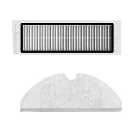 Hepa Filter Vattentank Filter Full Area Mopp Trasa För S5 Max S6 Maxv S50 S51 Robotdammsugare Par