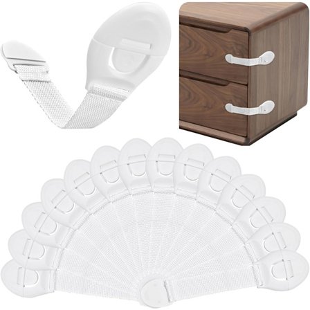 för 14 stycken barnsäkerhetslås för lådor, barnsäkerhet, barnsäkerhetsdörrlås, skåplås, barnfönsterlås för lådor, barnsäkerhetslådor