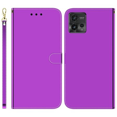 Mirror Motorola Moto G72 fodral - Lila