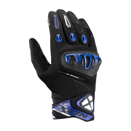 Motocyklové Rukavice Ixon Mirage Air Černá/Modrá XL