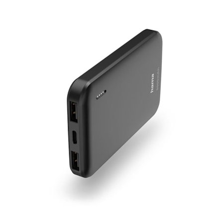 HAMA Powerbank 5000mah 2xUSB-A Antracit