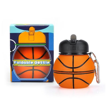 500ml Hopfällbar Boll Utomhus Sportflaska