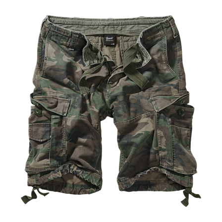 Pantaloni Scurți Brandit Vintage Woodland XL