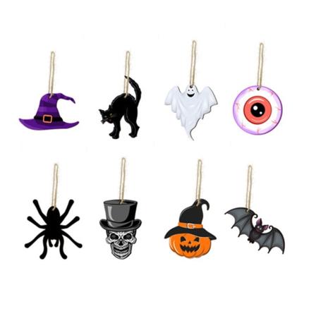 Halloween-Vedhæng Børnegave Hængende Dekoration Festrekvisitter