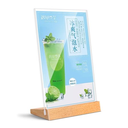 Bordplade-skiltholder Menu Display Stand 02-A5 02-A5