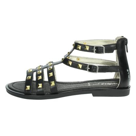 Gaëlle Paris, G-1432 Sandalo Zwart, Dames, Maat:40 EU