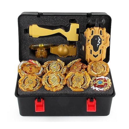 8pcs Beyblade Set With Launcher Kids Box Gift