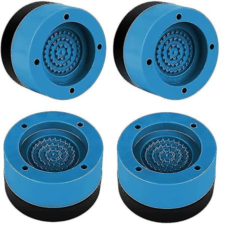 Vaskemaskin Fotputer, 4 Stykker Sklisikre Dempere, Egnet For Vask