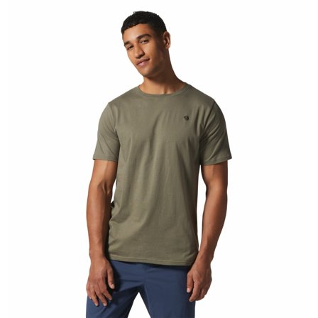 Mountain Hardwear Men's MHW Back Logo Short Sleeve T-Shirt short-sleeved sweaters Green L